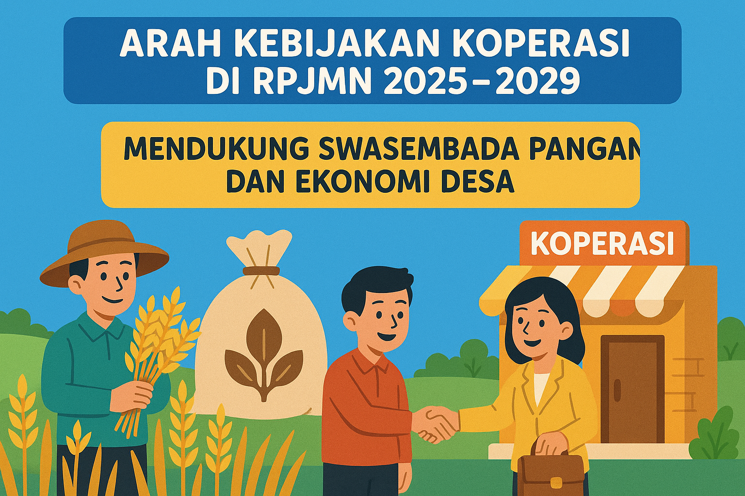 arah-kebijakan-koperasi-dalam-rpjmn-2025-2029-mendukung-swasembada-pangan-dan-ekonomi-desa